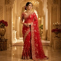 Bridal saree